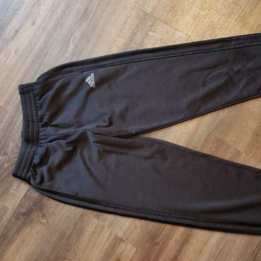 Adidas boys fleece lined pants